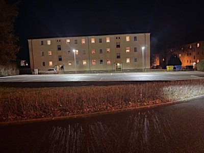Parkplatzbeleuchtung, Oberlungwitz