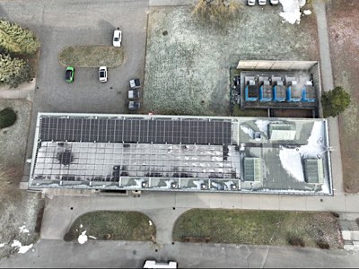 PV-Anlage Eissporthalle Maschinenhaus, Chemnitz