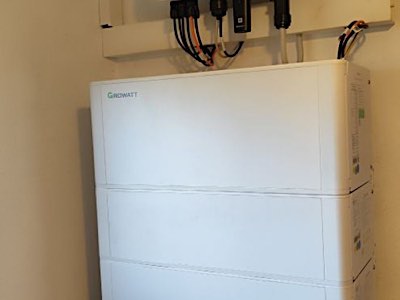 Wechselrichter und Akku, Callenberg/Reichenbach